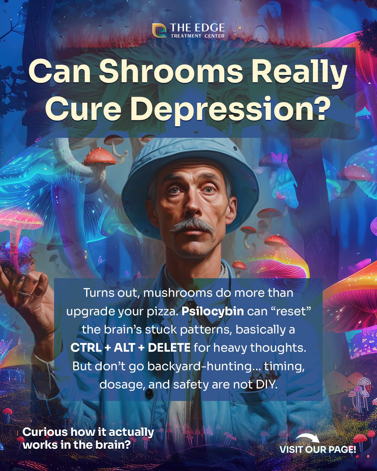Can Magic Mushrooms Cure Depression?