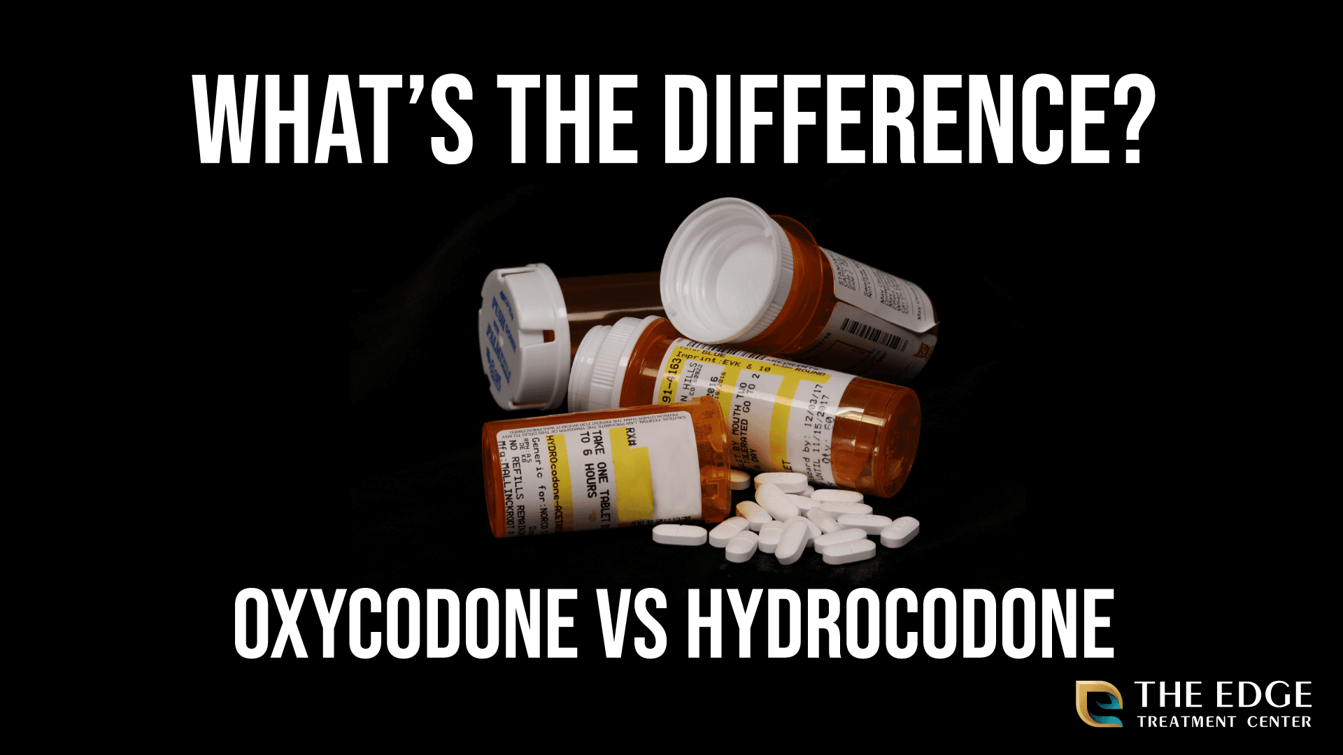 Whats The Difference Oxycodone Vs Hydrocodone