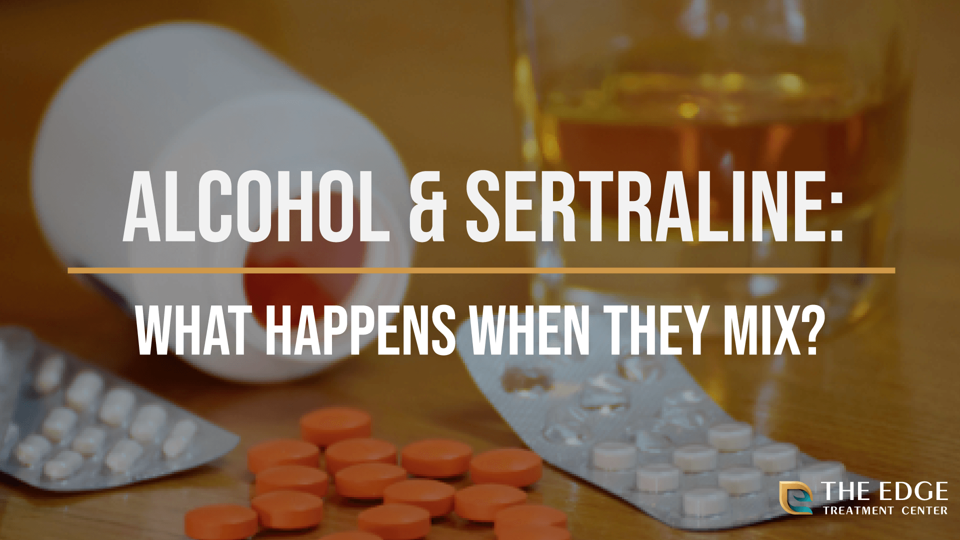 Alcohol and sertraline