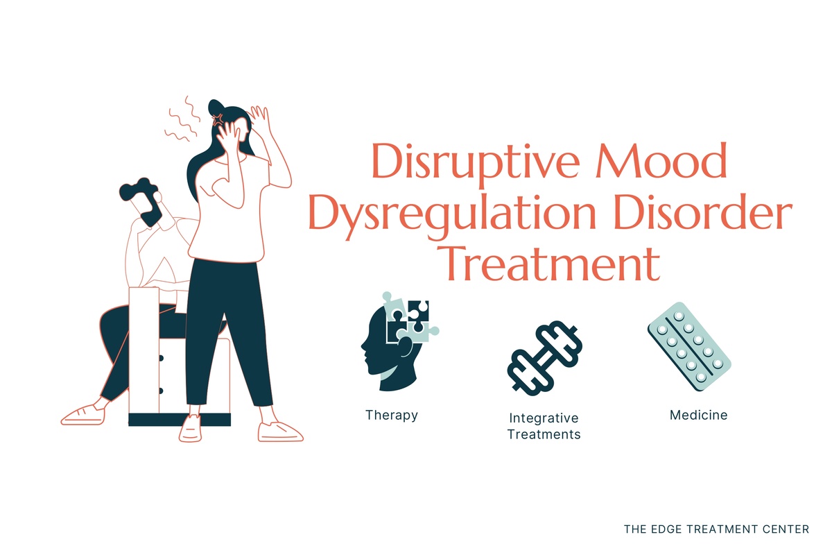 DMDD treatment includes medication and other therapeutic methods.